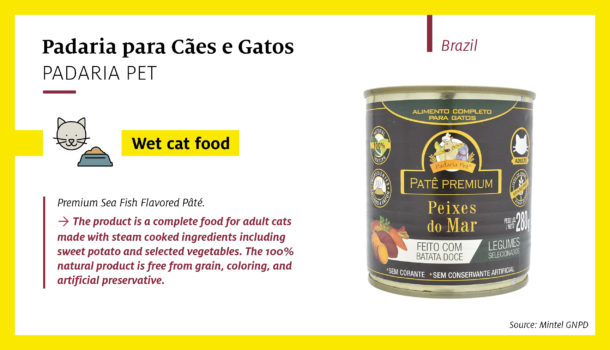 Padaria Pet Premium Sea Fish Flavored Pâté (Brazil)