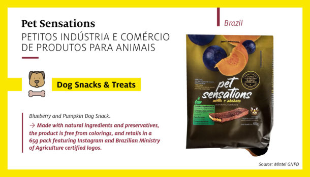 Pet Sensations Blueberry and Pumpkin Dog Snack (Brazil)