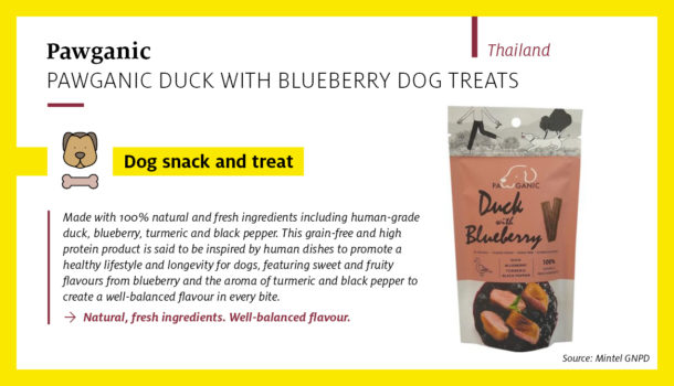 Pawganic Duck with Blueberry Dog Treats