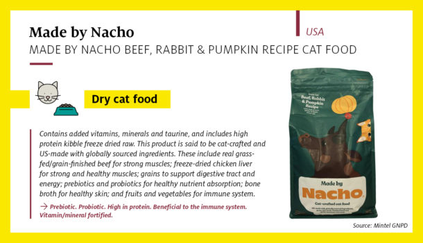 Made by Nacho Beef, Rabbit & Pumpkin Recipe Cat Food 