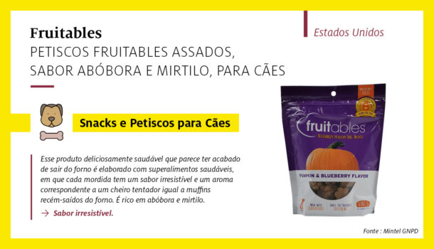 Fruitables Baked Pumpkin & Blueberry Flavor Dog Treats