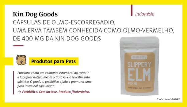 Kin Dog Goods 400mg Slippery Elm Capsules 