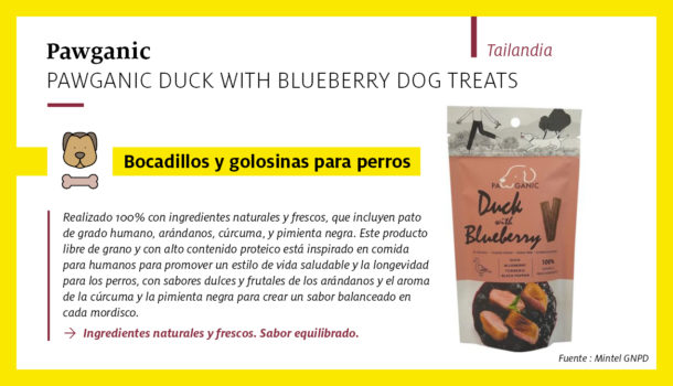 Pawganic Duck with Blueberry Dog Treats